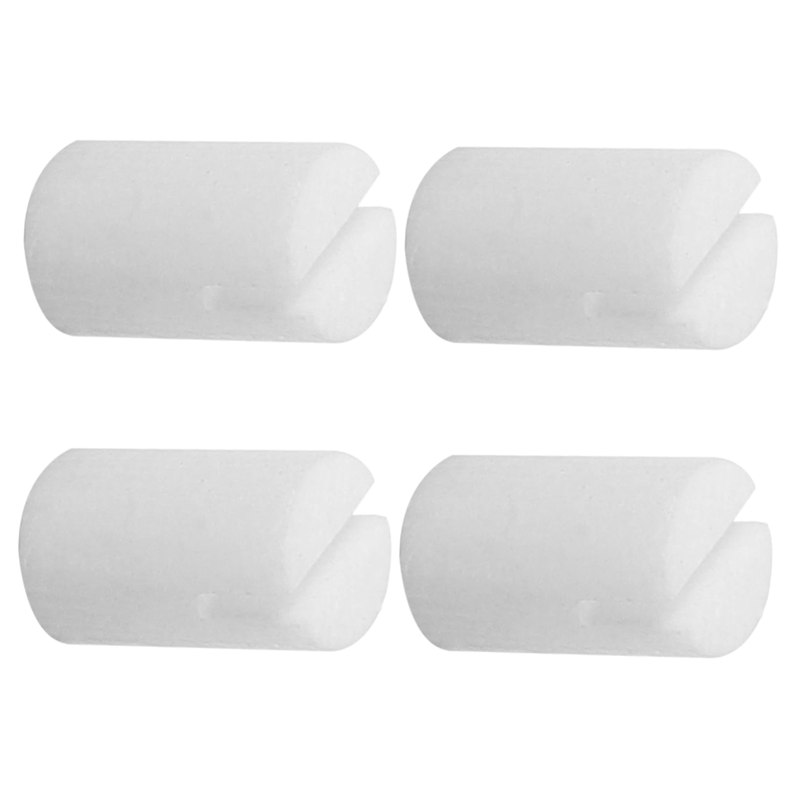 Toddmomy 4Pcs Banjo Bone Nut Blank for String Ox Bone Material for Enhanced Resonance and Sound for Musicians and Banjo Lovers