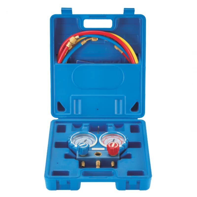 REPORSHOP - Manometer MALETA Analyzer 2 Roads 68mm with viewer R22, R407C, R404A, R134A