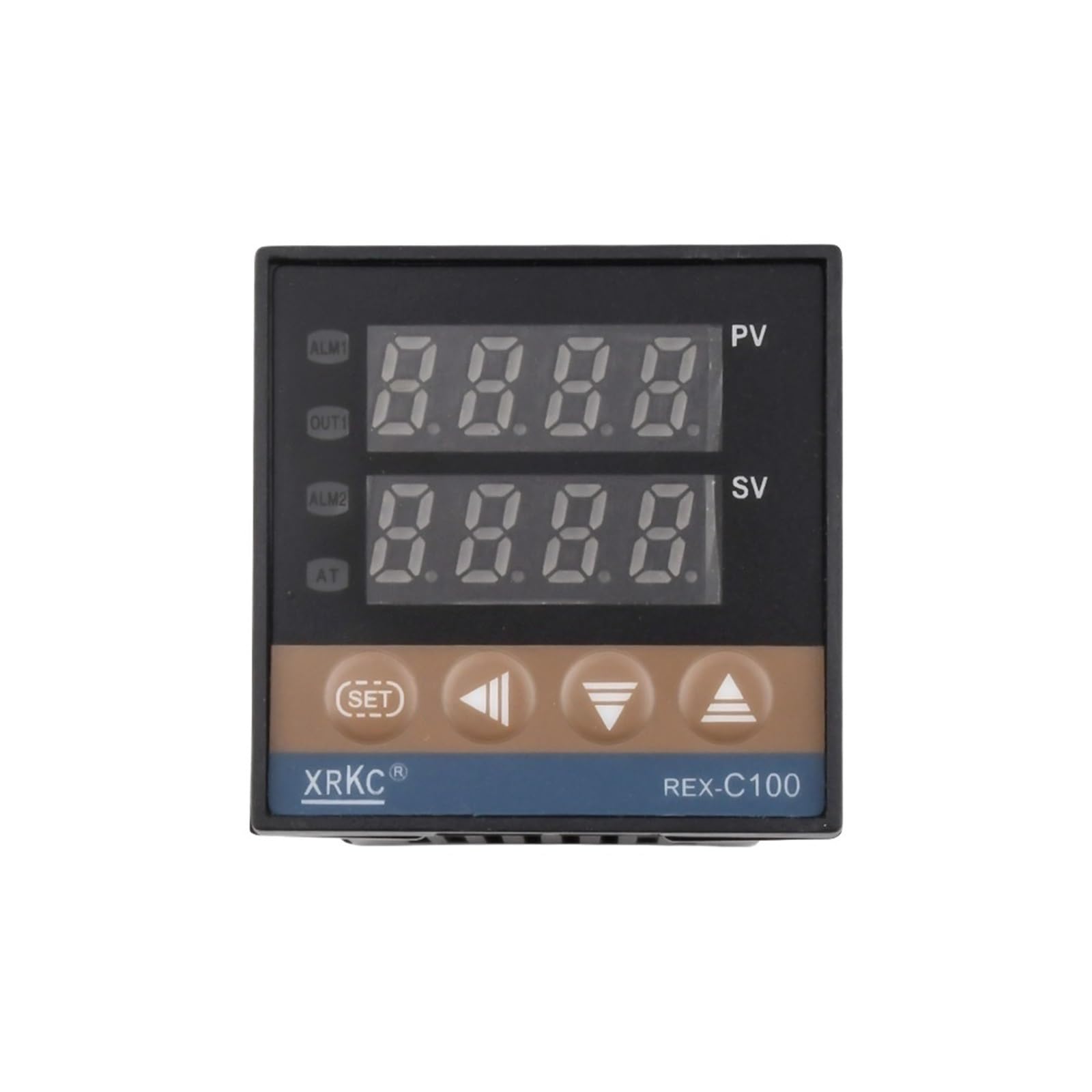 Controlador de temperatura PID digital REX-C100 termostato industrial tipo K con salida SSR 7