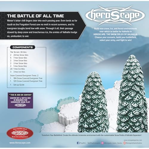 Heroscape: The Snow Fields of Valhalla Expansion miniatura 2