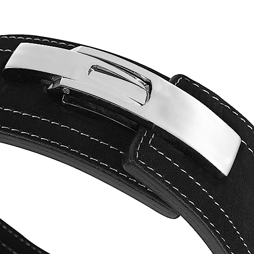 Cintura di sollevamento pesi in pelle scamosciata