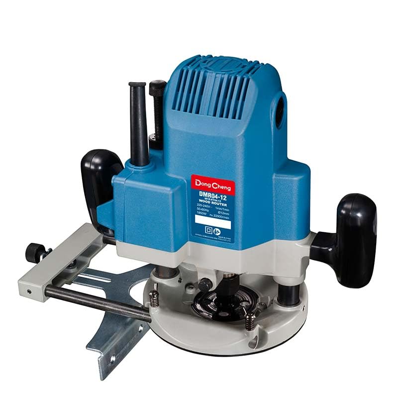 DongCheng Electric Wood Router | 1850W | 22000 RPM | 12.7 mm | Best For Wood Workers | Heavy Duty | 2 x Router Bits Included | 1 x Pair Of Carbon Brush | All Accesories Included | DMR04-12 |-picture-14