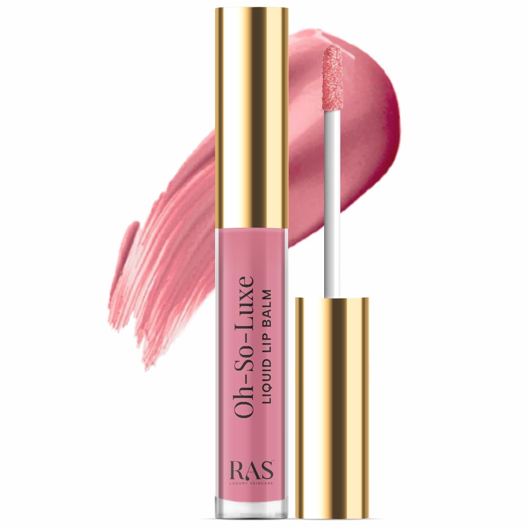 RAS Luxury Oils Oh-So-Luxe Lip and Cheek Tint Balm | Nude Pink | With Goodness of Natural Butters, Luxury Oil & Glycerin | For Soft, Plump Lips | Long-Lasting Hydration to Chapped Lips, 3.2 ml-image-3