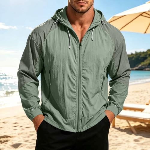 Chaqueta ligera para ciclismo con protección solar UV hombre miniatura 7