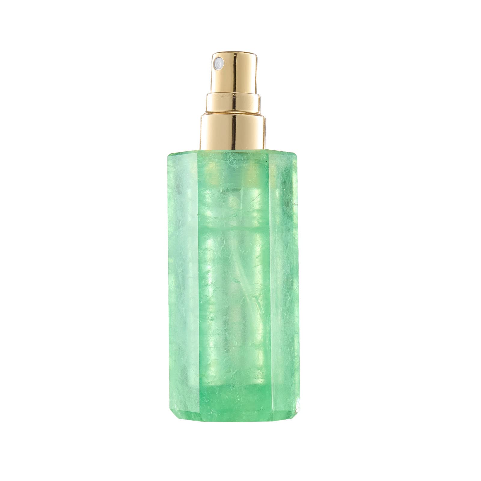 LCLUCKYLK small crystal spray bottle, perfume spray, fine mist spray, (green)