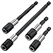 Produktbild Tefeler Schnellwechsel-Bithalter set 1/4" Sechskantschaft Magnetische Bithalter für elektrische Bohrmaschine Schlagschrauber Schraubendreher 4 tlg