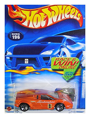 Hot Wheels Lamborghini Countach escala 1:64 miniatura 1