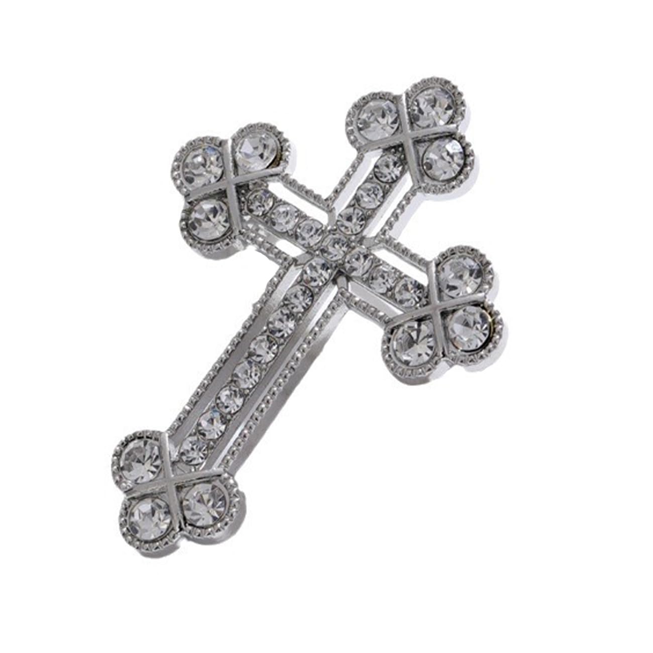 FAIRYGATE Anti Exposure Fixed Brooches Women Unisex Vintage Rhinestone Office Party Brooch Pins Lapel Pin Dress Suit Accessories Boutonniere — view 5