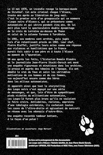 Les Loups noirs d'Alsace: Enquête sur un groupe autonomiste et terroriste d’ultra-droite, 1976-1982 – vue 2