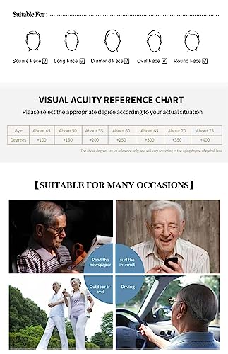Clever Bear Adjustable Eyeglasses Dial Vision Flex Auto Focus Self Adjusting Reading Glasses 0 100 125 150 175 200 250 300 400 500 600 thumb #6
