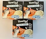 Yow Up! Frozen Yoghurt Dog & Cat Treats - Salmon Tartar Flavour 3 x 110g Tubs