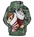 Sudaderas Con Capucha Navideñas Familiares 3d Sudadera Navidad Unisex Hombre Mujer Niña...
