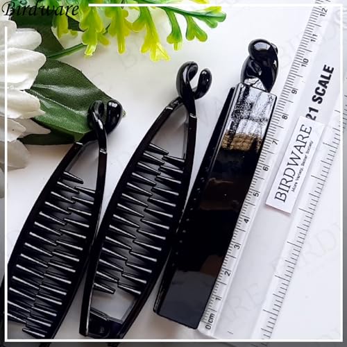 Image of BIRDWARE Medium-Size Multi Color Imported Acrylic Material Butterfly Hair Clips For Women | Hair Clutchers