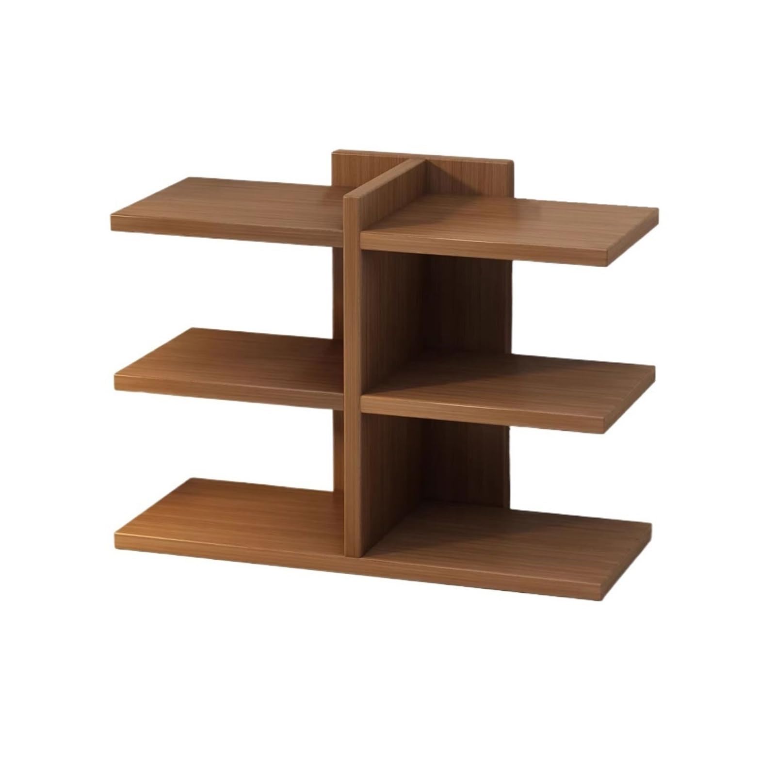 Cenz-888 Portable Bookshelf Open Desktop Simple Bookshelf Six Grids Density Board Office Storage Rack Storage Rack