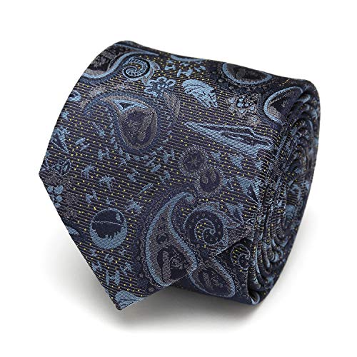 Cufflinks Inc. Vader Paisley Blue And Gray Men's Tie #TOP4
