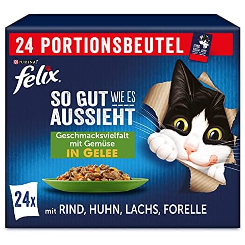 FELIX So gut wie es aussieht Katzenfutter nass in Gelee Cover