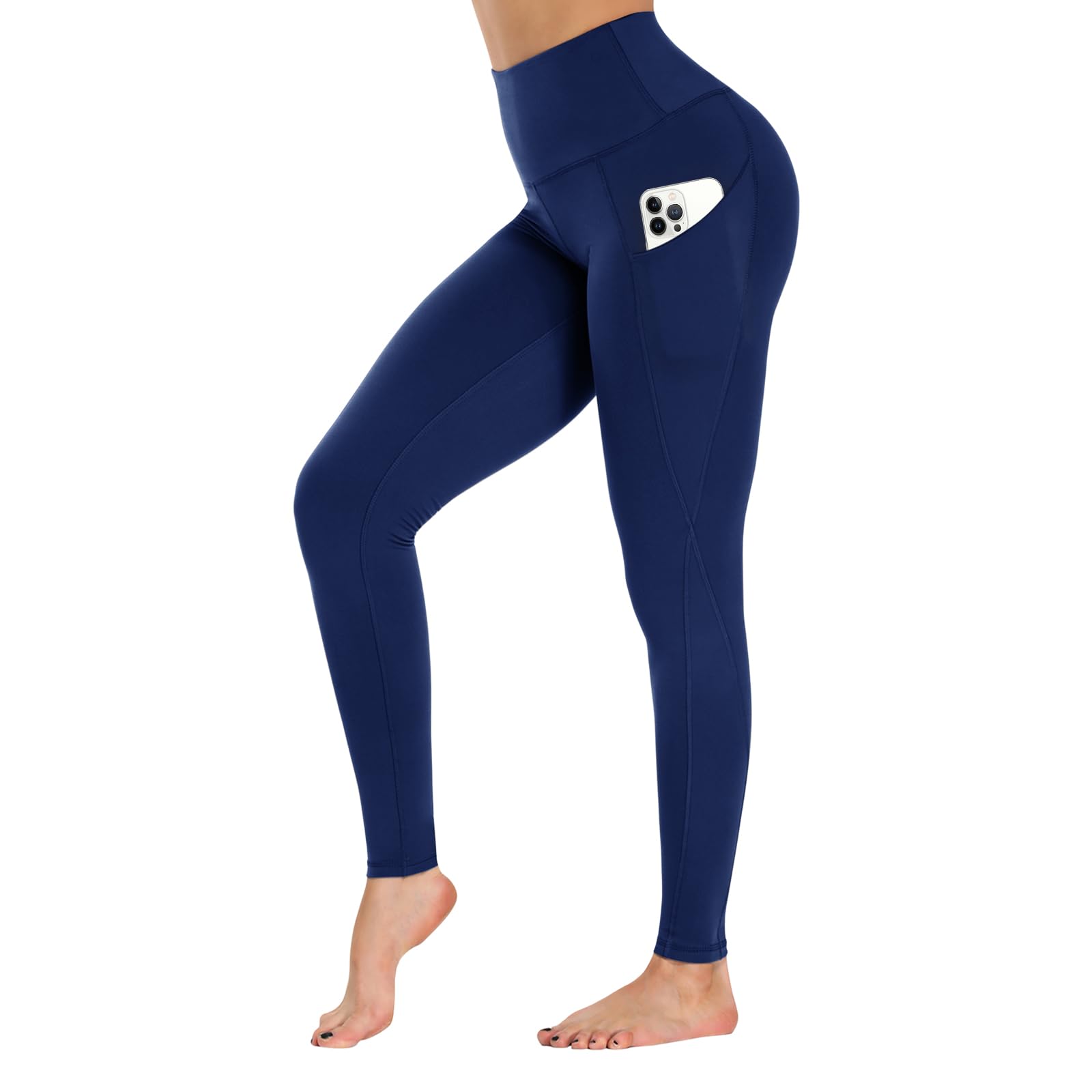 GAYHAY High Waist Yoga Pants with Pockets, Leggings for Women Tummy Control Compression Workout Leggings for Women