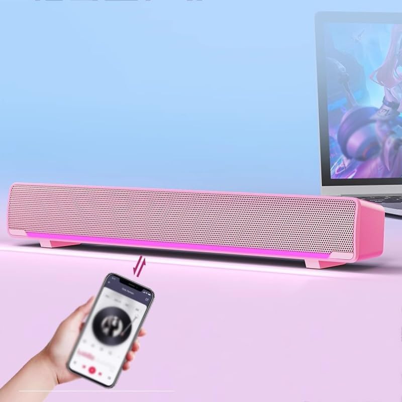 Computer Audio Desktop Home Gaming E-Sports Laptop Wired Speaker image 5