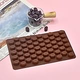 2 Stück Kugel Schokoladenformen, Schokoladenform Silikon,Schokolade Selber Machen, Silikonform Schokoladentafel, Pralinenform Kugel Silikonform für Cupcakes Kuchen Pudding