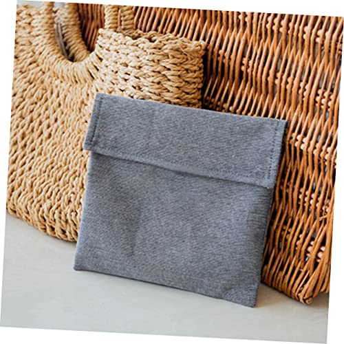Bolsa de bocadillos para sándwich Cabilock de 4 piezas reutilizable para almacenamiento de pan 4
