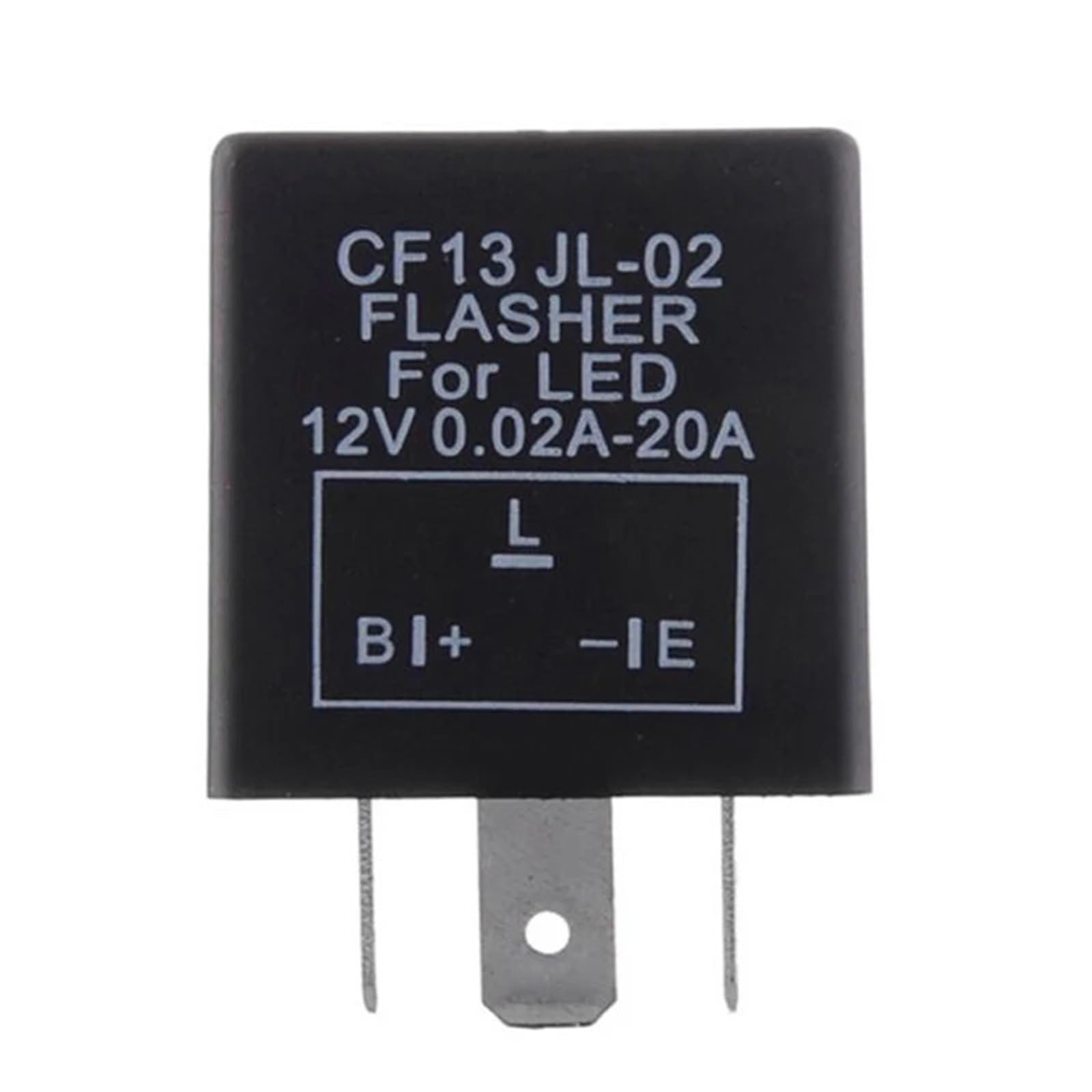 Relais de clignotant LED moto 12V 3 broches CF13 centrale clignotante réglable