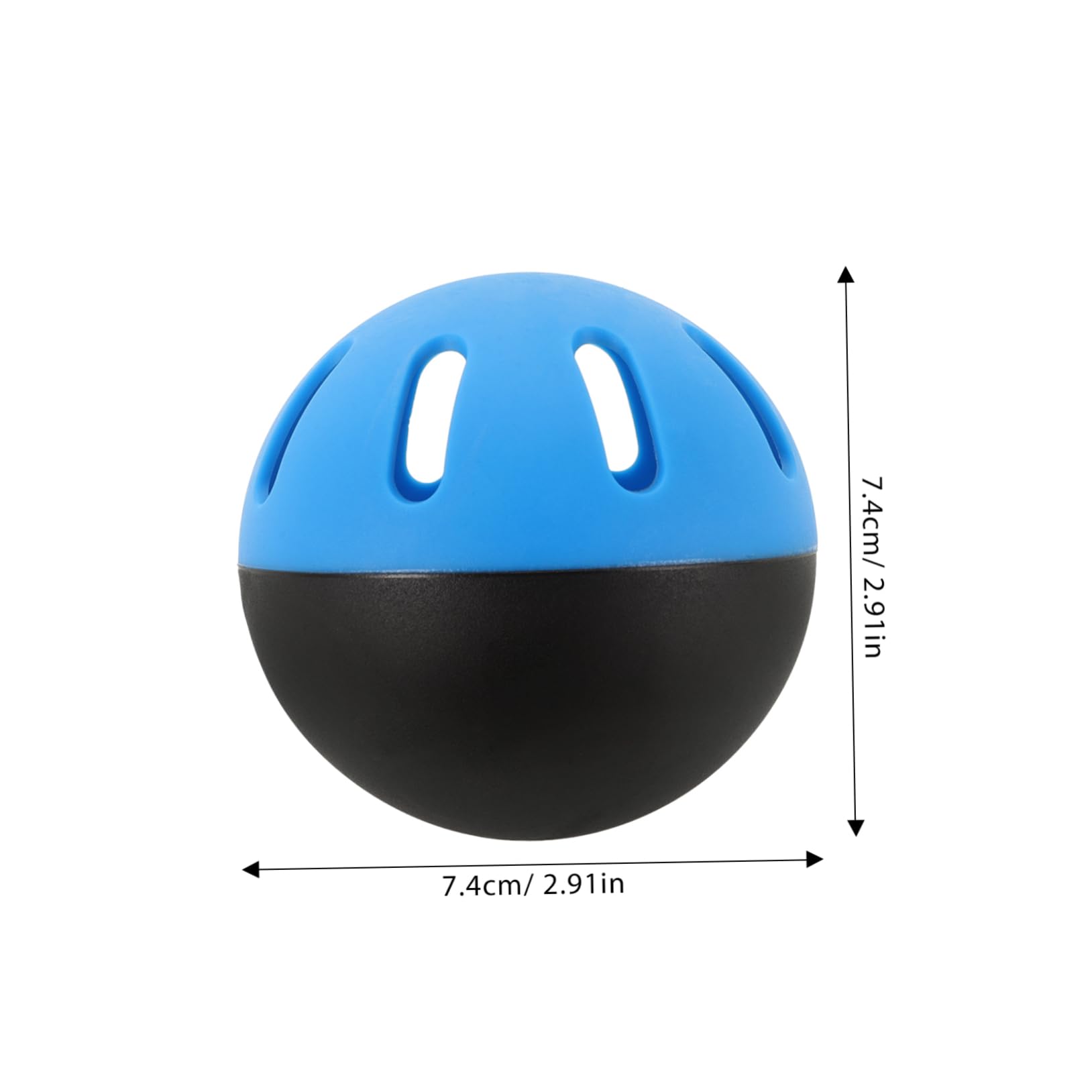 Toddmomy Lightweight Soft Baseballs Flight Hollow Practice Balls for Team Drills Material for Hitting Catching and Throwing for Training