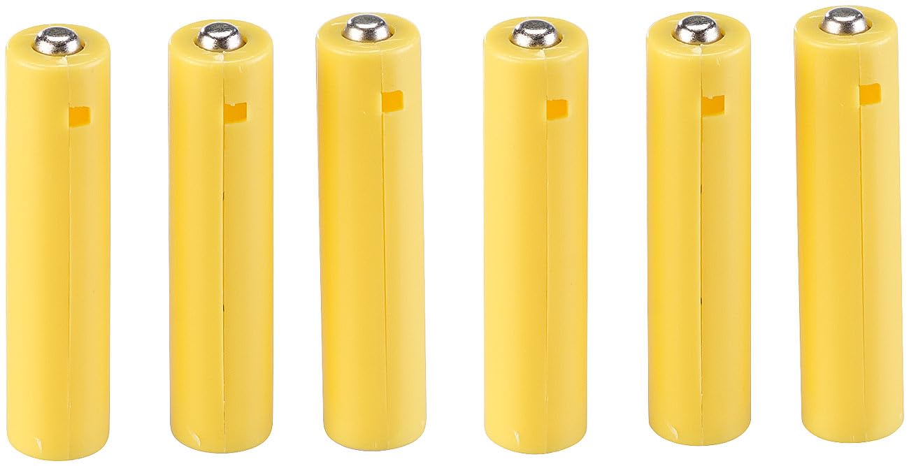 Revolt Adattatore di batteria USB universale 4 pezzi per dispositivi 3V 4,5V AA AAA