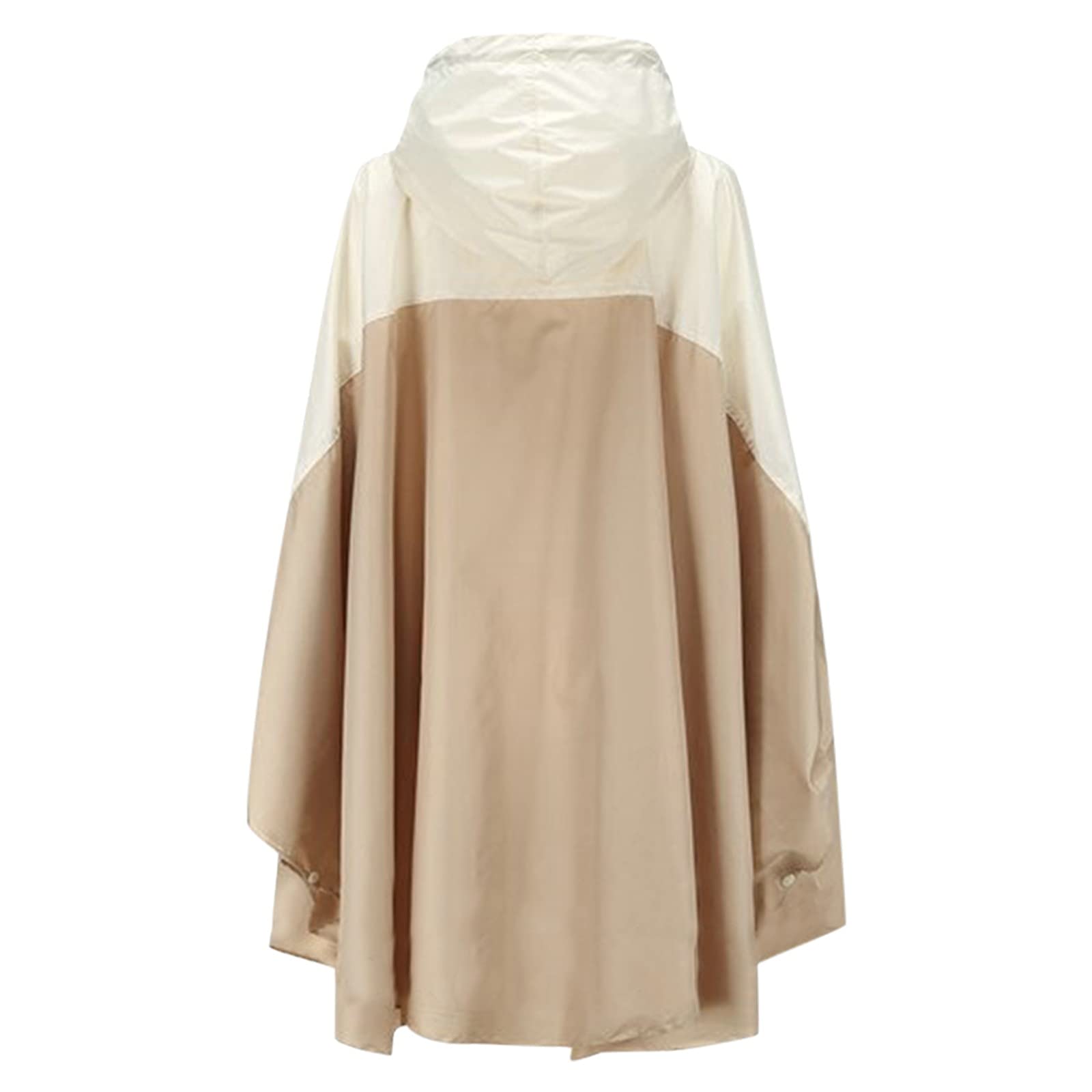 Poncho de pluie élégant imperméable pour femme avec capuche et fermeture éclair, Motif léopard, taille unique, Imperméable Réutilisable Imperméable Respirant Cape de Pluie Portable Camping Randonnée