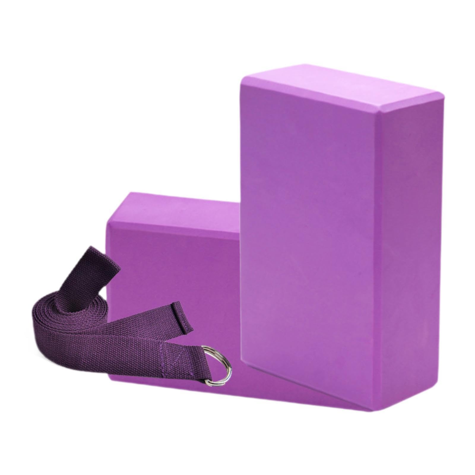 bnf® Yoga Brick Non Slip Portable Yoga Block for Body Building Pilates Stretching Purple Sporting Goods | Fitness, Running & Yoga | Yoga & Pilates | Yoga Props-image-24