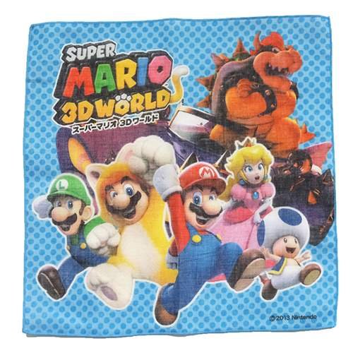 Amazon.co.jp: 【スーパーマリオ3Dワールド】ガーゼハンカチ