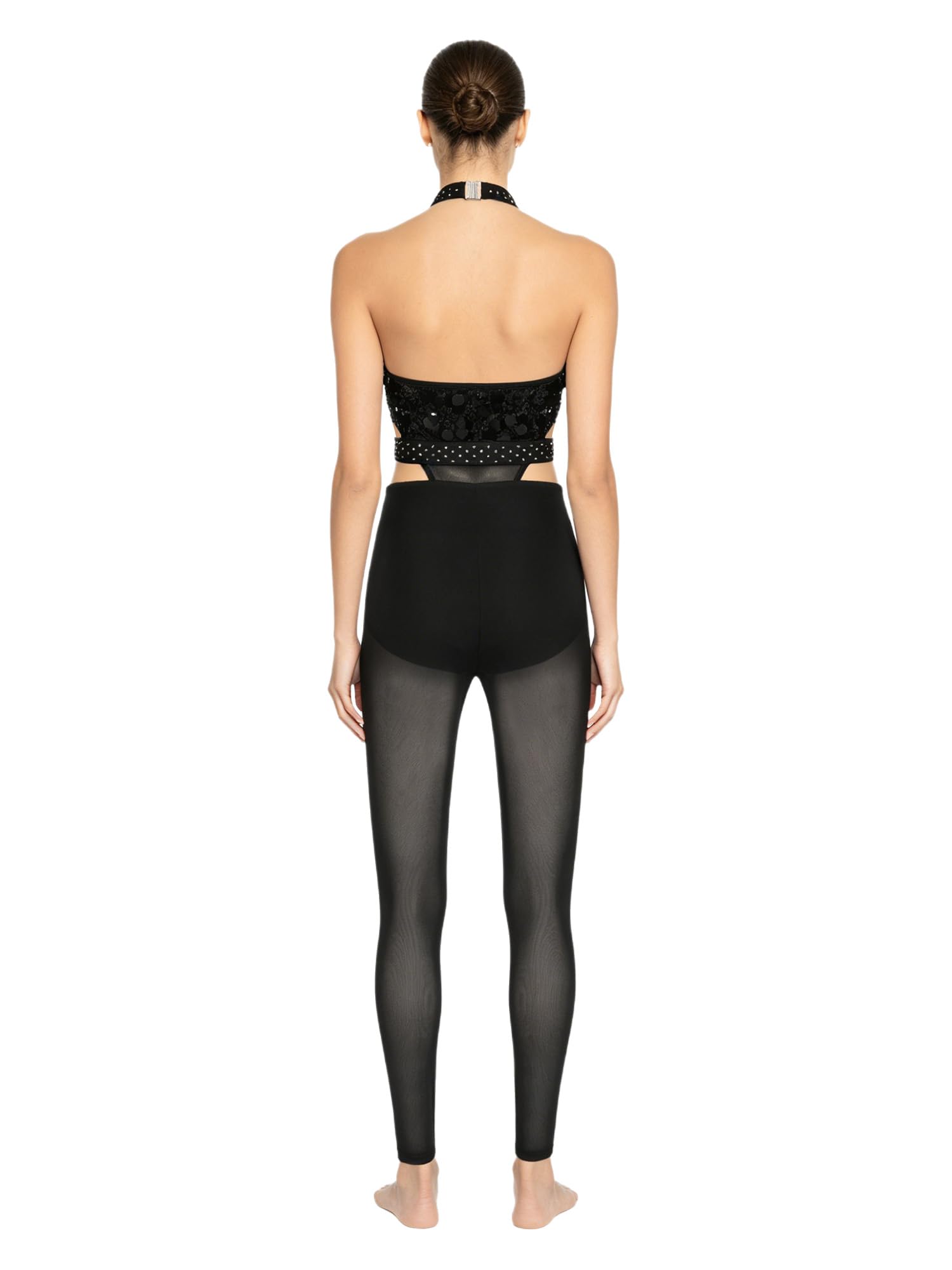 Jhaoyu Donna Body Atletico Per Ballerini Body Danza Classica Balletto Leotard Vita Scolpita Danza Classica Tuta Pattinaggio Artistico Sumba