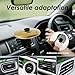 Car Crash Cymbal,Car Cymbal Air Vent Drums,Clip On Mini Symbal for Music Lovers