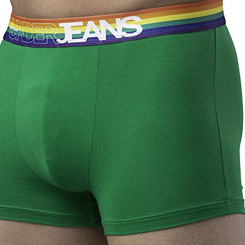 Image of Underjeans Men Cotton Blend Trunk - Pack of 2