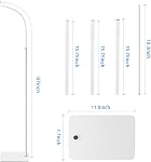 AISVAN Adjustable Height Baby Monitor Floor Stand Holder for Hellobaby HB6550 HB65/HB66/HB248 Baby Monitor and Also Compatible with The Nanit Pro Smart Monitor & Flex Stand