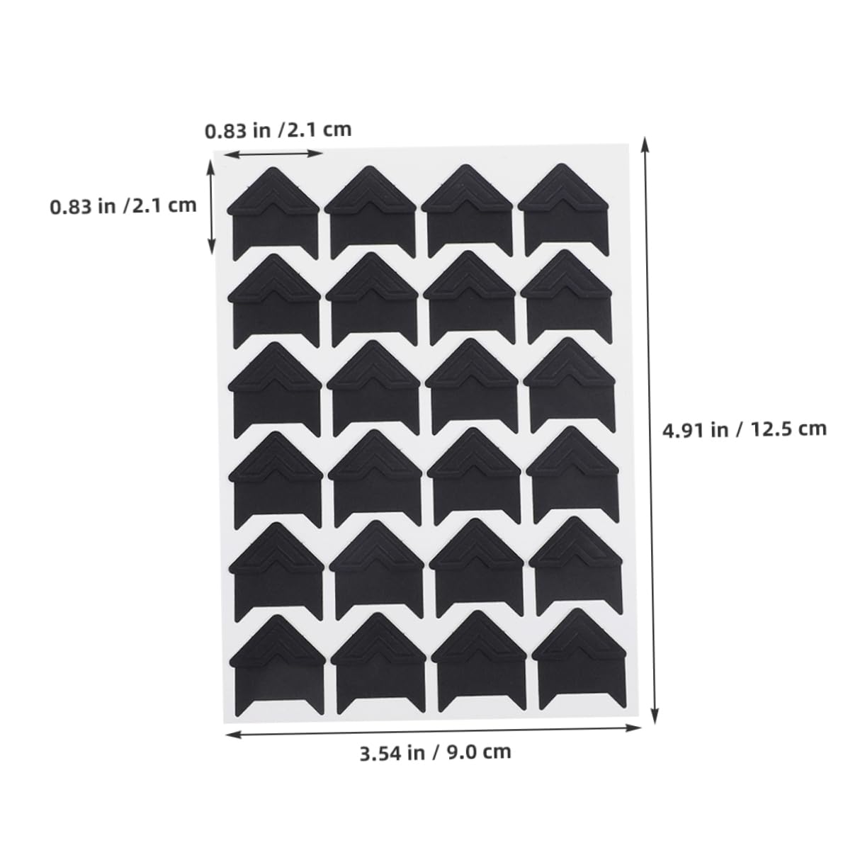 ARTIBETTER 15 Sheets Picture Corners: Self Adhesive Photo Corner Sticker - for DIY Album Scrapbooking Journal Diary Memory Books and Craft Decoration