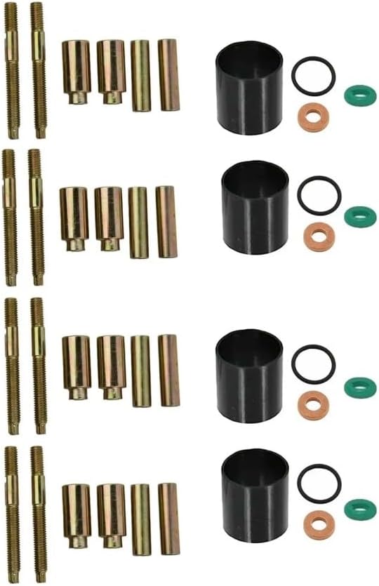 40Pc Injector Fixing & Seal Kit Compatible for Renault For Trafic For Master Compatible for Vauxhall Part Number 8200553118,7703062072,7701474025