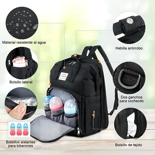 Pañaleras Y Bolsos, Baby Product pañaleras bebe Marca ANNIEMOOM (2)