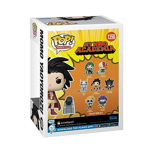 Funko Pop! and Buddy: MHA - Momo Yaoyorozu - (with Cannon) - My Hero Academia - Figurine en Vinyle à Collectionner - Idée de Cadeau - Produits Officiels - Jouets pour Les Enfants et Adultes