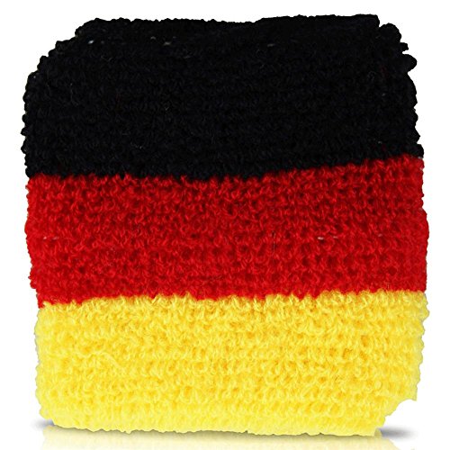 12er Pack Deutschland Schweißband Armband Fan...