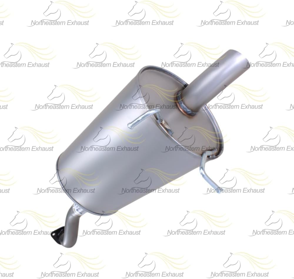 Exhaust Rear Muffler Compatible for 2015-2016 Honda CR-V 2.4L | Stainless Steel | Northeastern Exhaust | Free Gasket Included | Direct-Fit Replacement