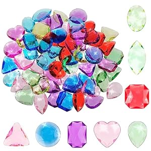 Teaaha Zabawki do Nurkowania 64 Klejnoty