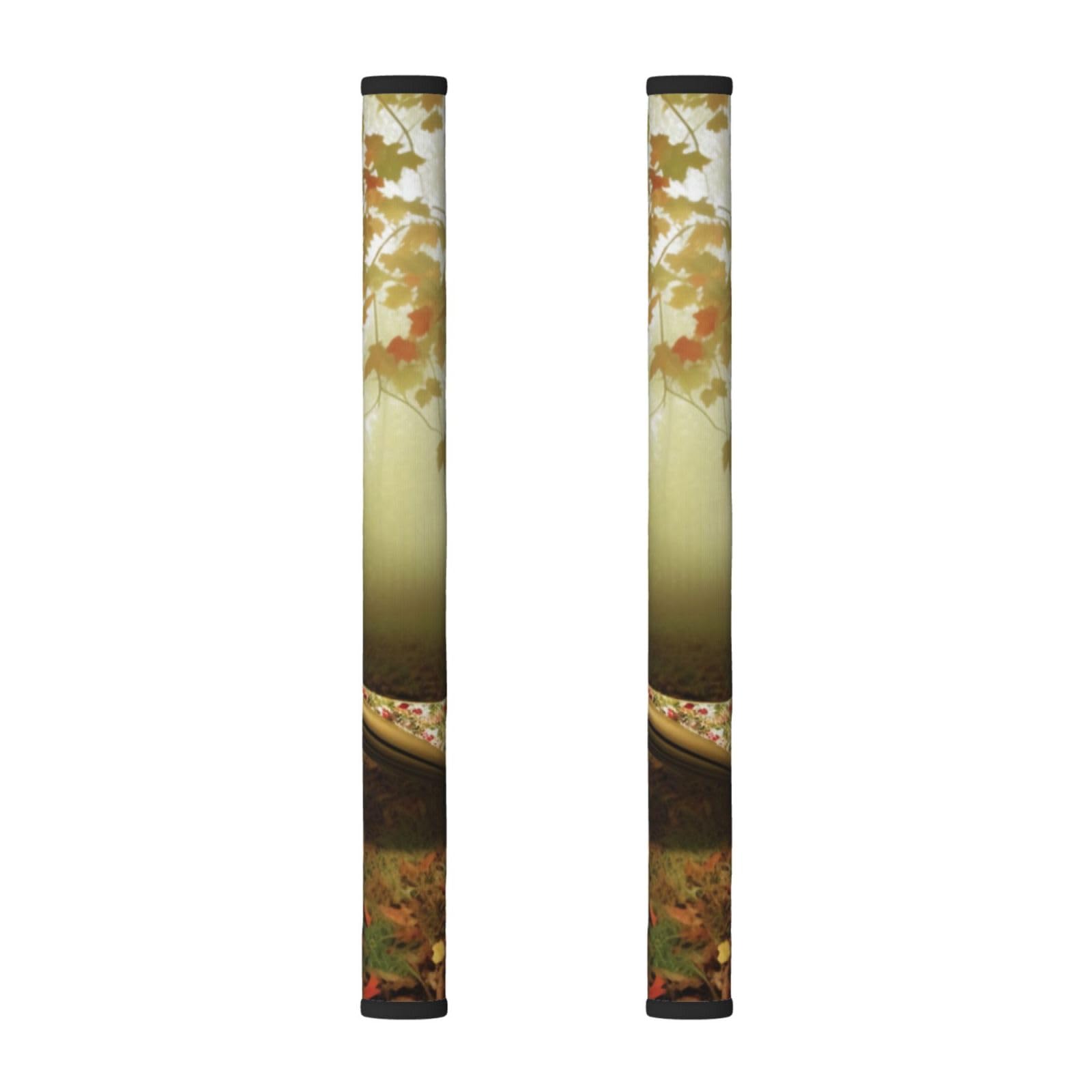 VGFJHNDF Refrigerator Door Handle Covers 2-Pack, Leaf Hammock Printed Protect and Decorate for Fridge Ovens Dishwashers