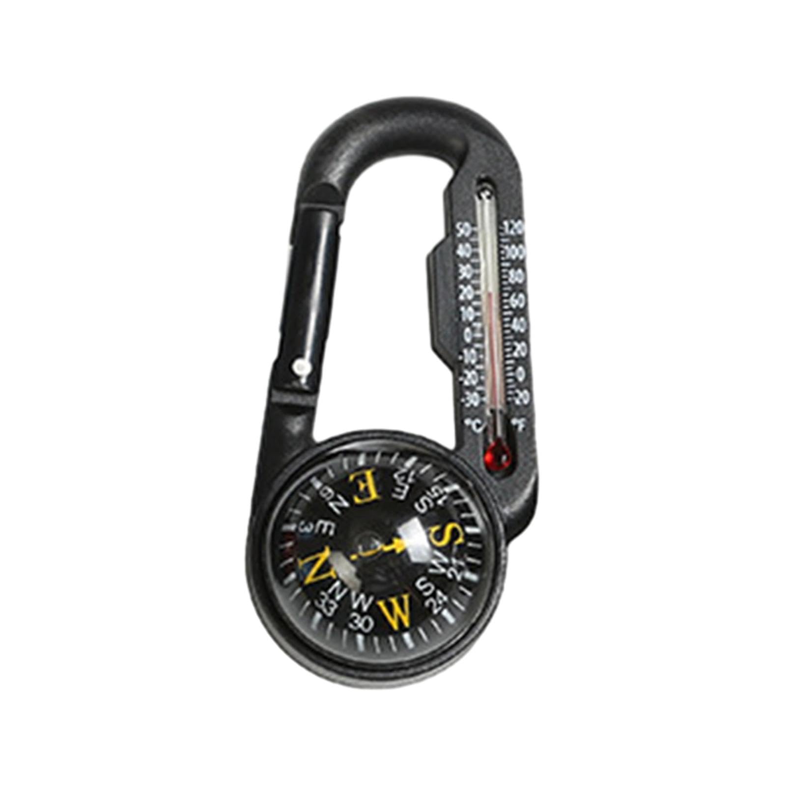 LOOM TREE® Carabiner Compass Thermometer Carabiner Clip for Camping Backpacking Outdoor | Outdoor Sports | Camping & Hiking | Hiking Gear | Compasses & GPS (B0D5HVHB28) Amazon Price History, Amazon Price Tracker