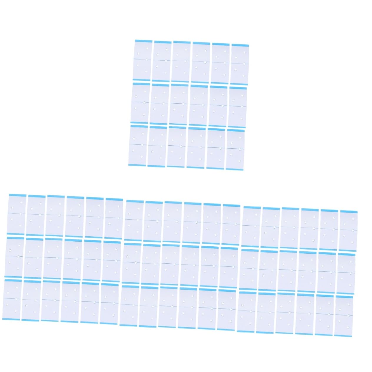 SOESFOUFU 4sets Hair Extension Supplies Wigs Tapes Replacement Adhesive Hair Tape System Front Patch 36pcs*4