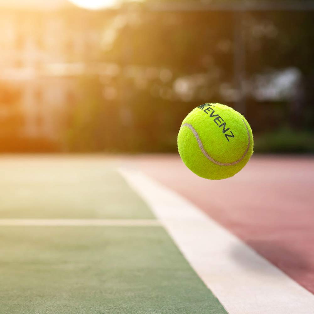 KEVENZ Lot de 12 balles de Tennis Standard
