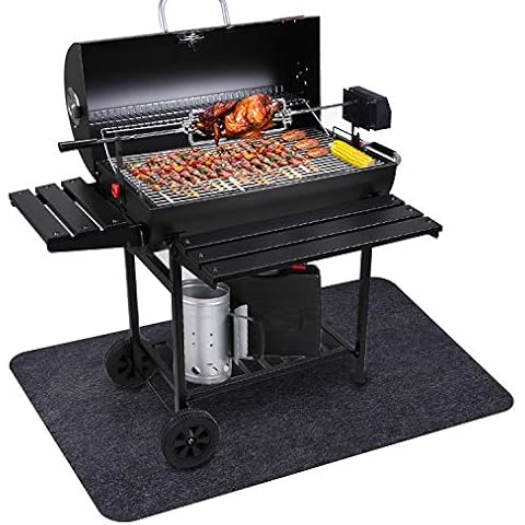 Fasmov Grill Mat for Gas or Electric Grill Extra Large Grill Pad for Backyard Outdoor, 120 x 76cm Cover