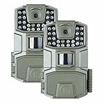 Bushnell-Spot-On-2-Pack-Low-Glow-18MP-Trail-Camera-Combo-50-ft-Low-Glow-IR-Flash-60-ft-PIR-Motion-Range-Waterproof-Rugged