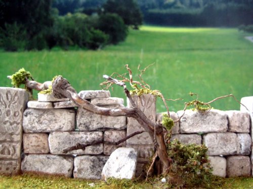 Mauer Set, mindestens 1,50 Meter Länge