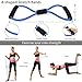 Luyata Resistance Bands Set Workout Bands with 5 Stackable Exercise Bands, 5 Resistance Loop Bands, 2 Core Sliders, Door Anchor, Ankle Straps, Jump Rope,Hand Grip Strengthener