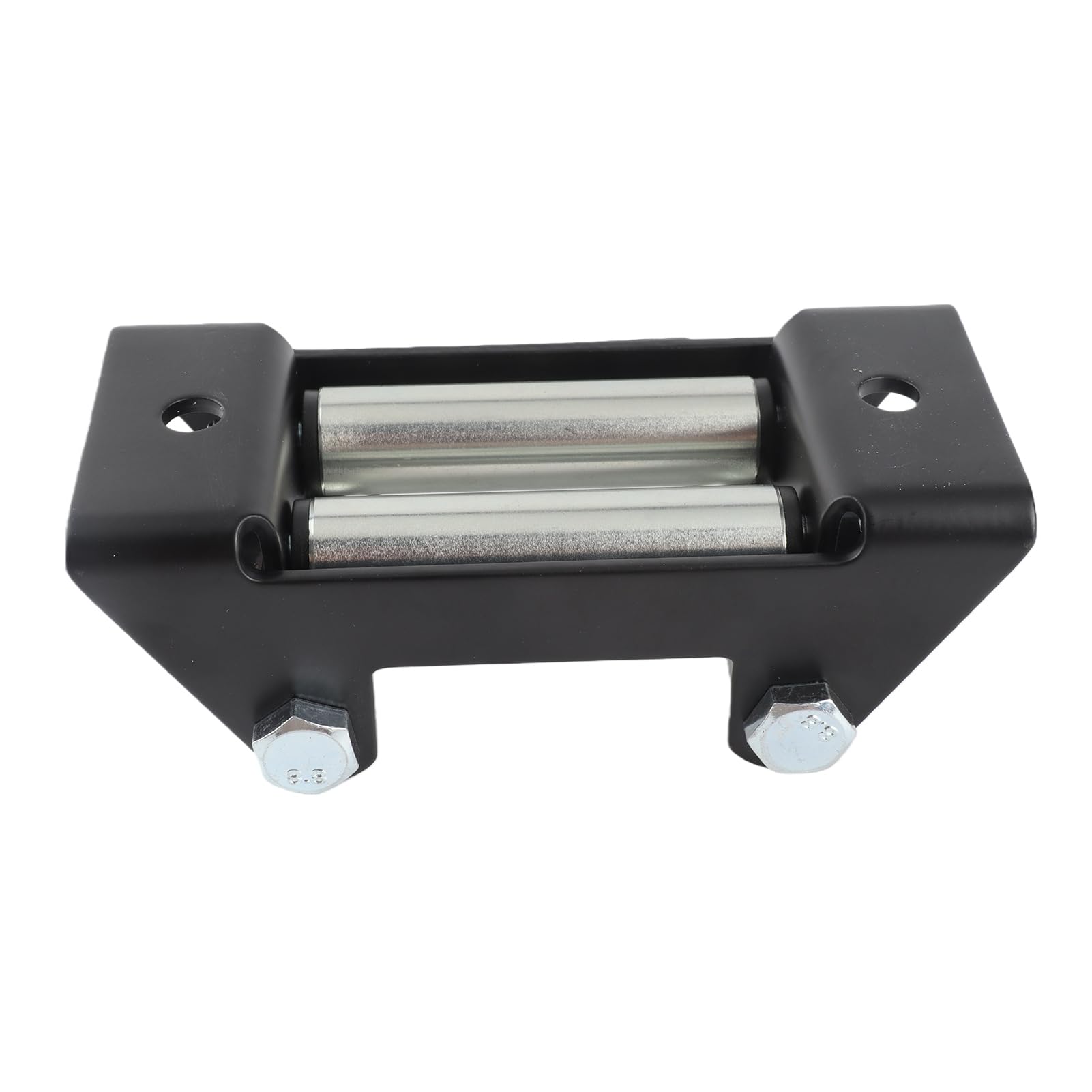CHICIRIS Passacavo a Rulli per Verricello in Ferro per Impieghi Gravosi, Distanza tra i Fori 125 Mm/5 Pollici Accessorio Automobilistico Universale